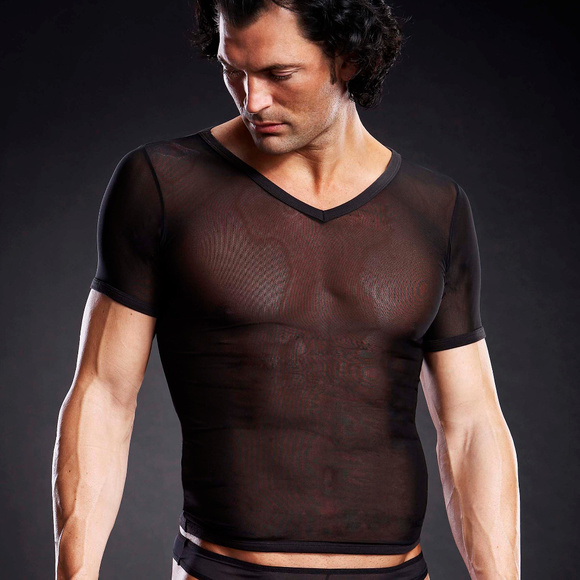 Blueline Pro-Mesh V-Neck Tee - Picture 1 of 3